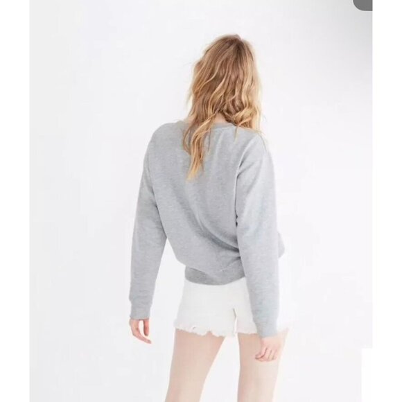 Madewell Mickey Mouse Sweatshirt New York Graphic Womens Size XXS ***FLAW*** - Picture 7 of 11